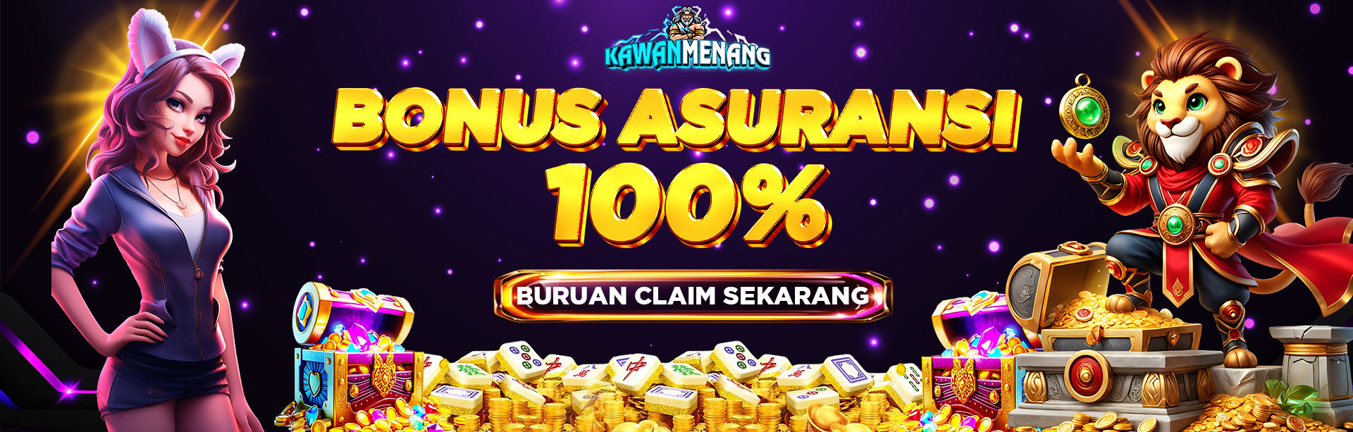 ASURANSI SAMPAI MENANG 100%